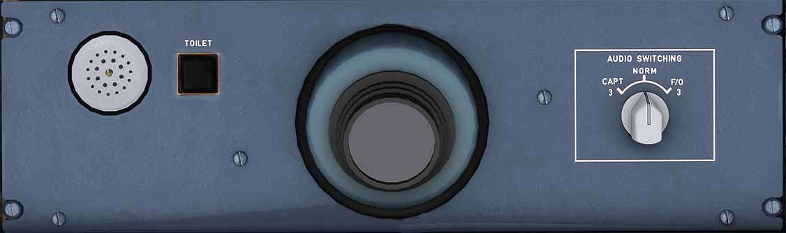 Pedestal Light and Audio 3 switch Pedestal Light and Audio 3 switch